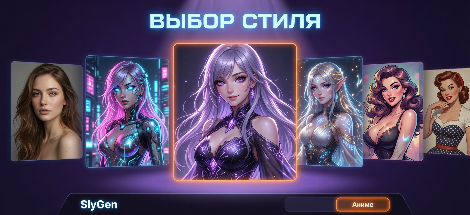 Логика стилей в SLYGEN: как одна и та же идея превращается в разные визуальные реальности
