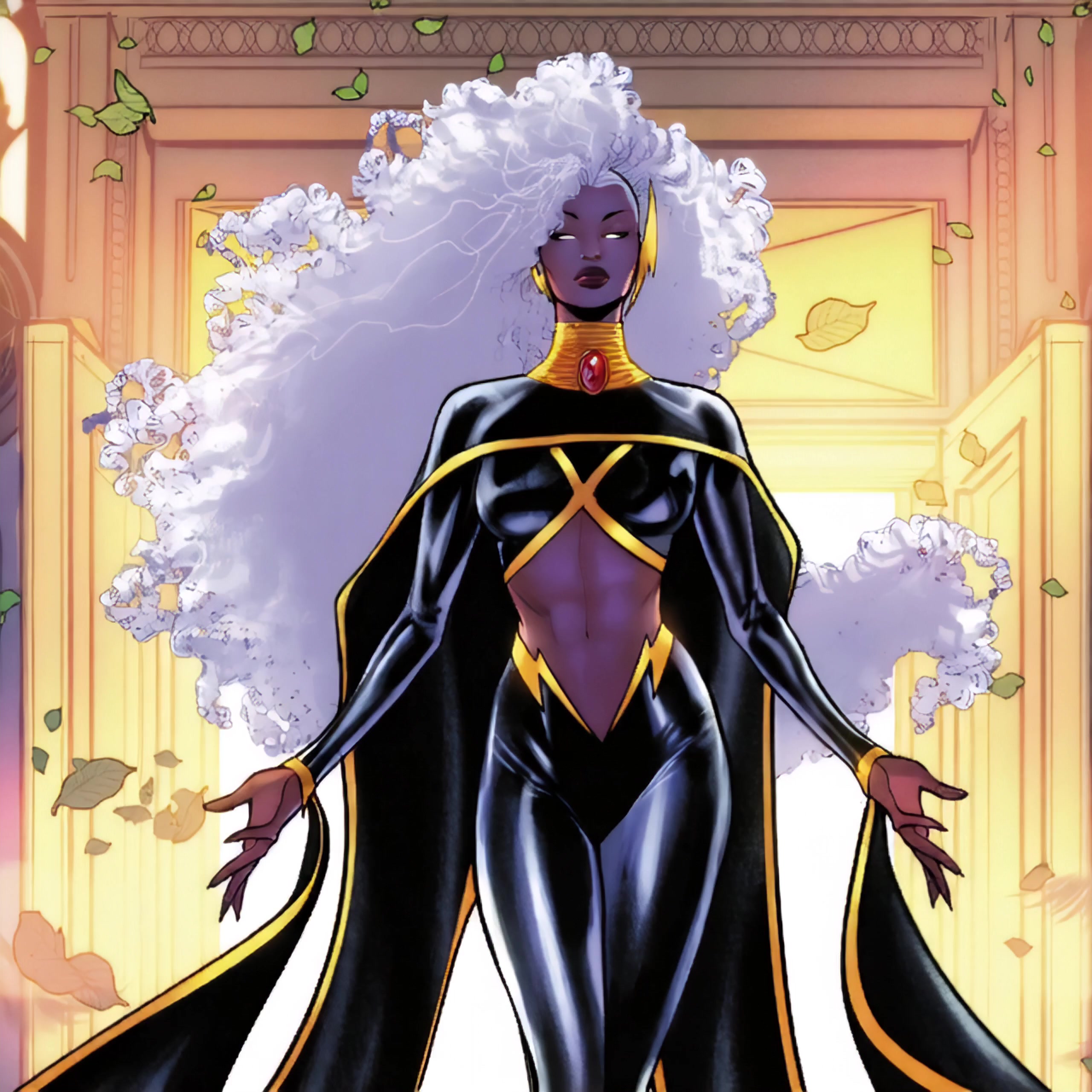 Storm (X-Men) обнажила грудь